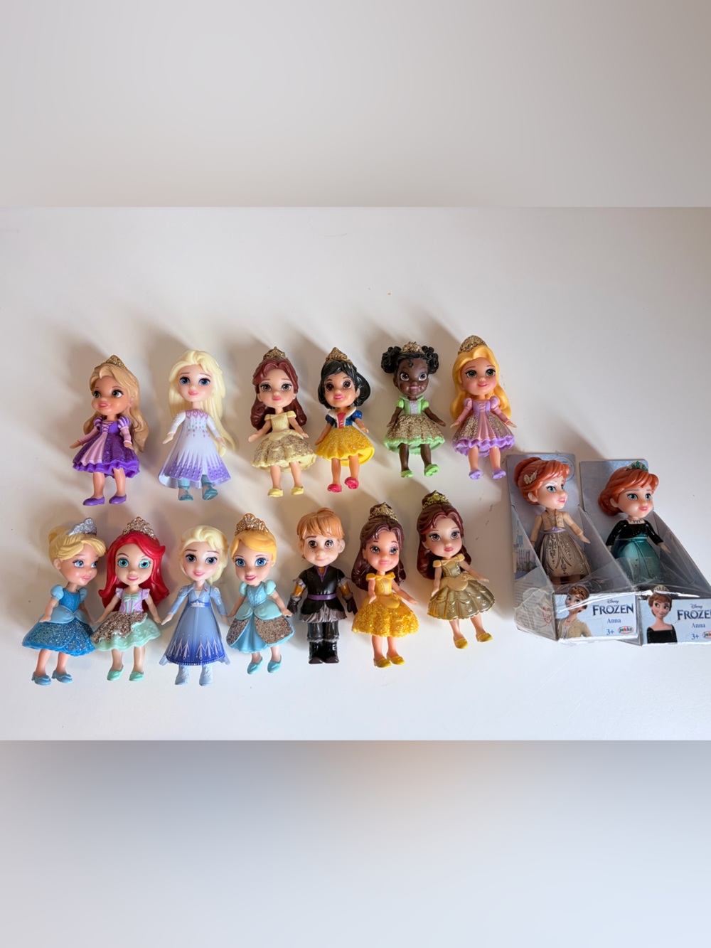 Disney Mini Princess Dolls Set of 15